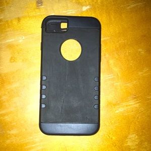 Black 3 piece iPhone case